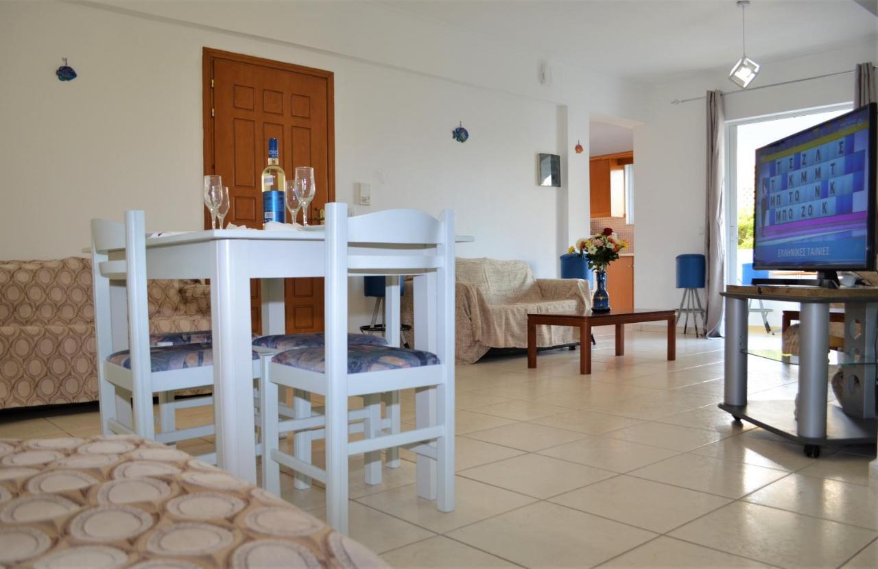 Eftichia Apartment Nea Chora ハニア エクステリア 写真