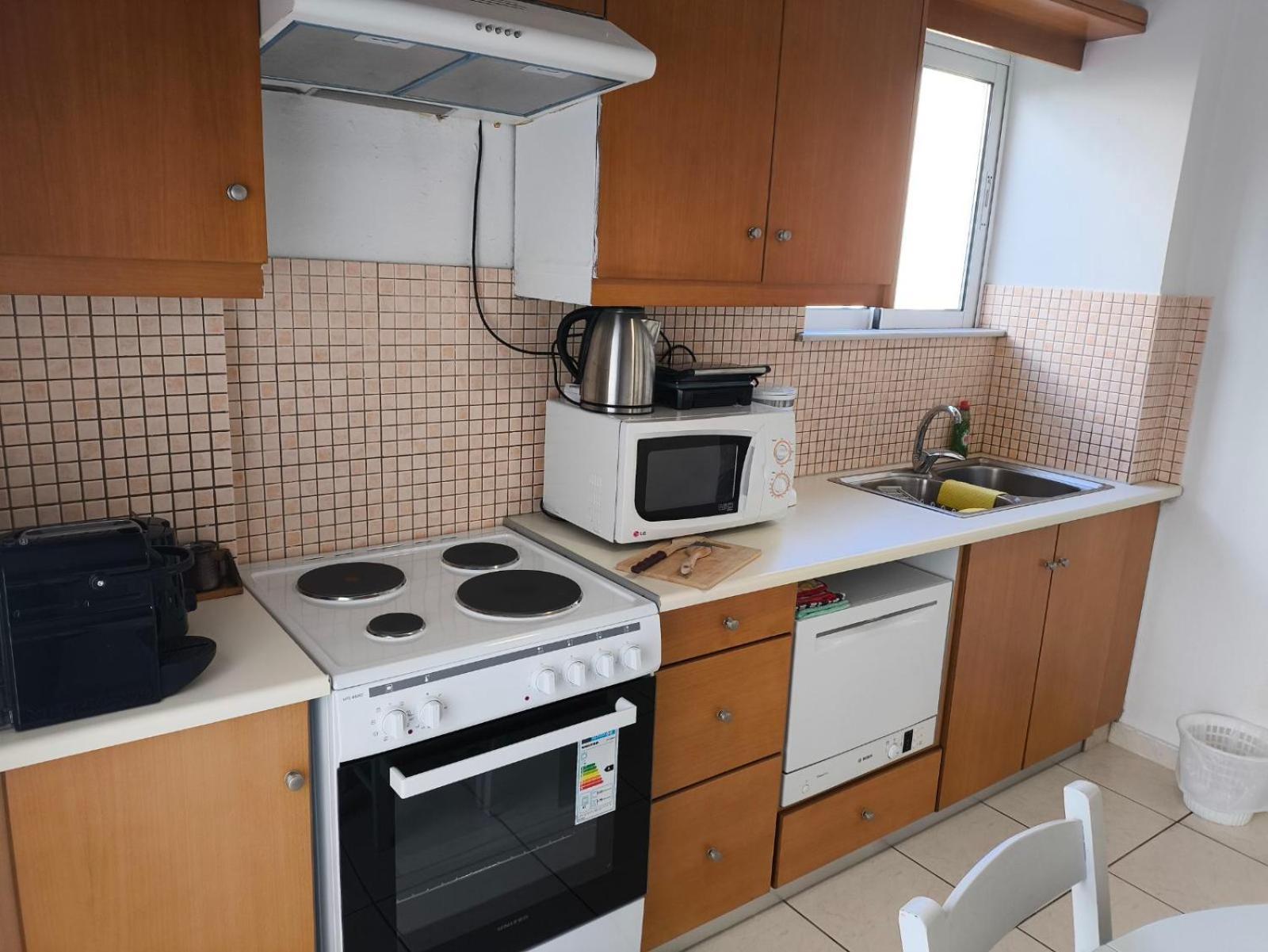 Eftichia Apartment Nea Chora ハニア エクステリア 写真