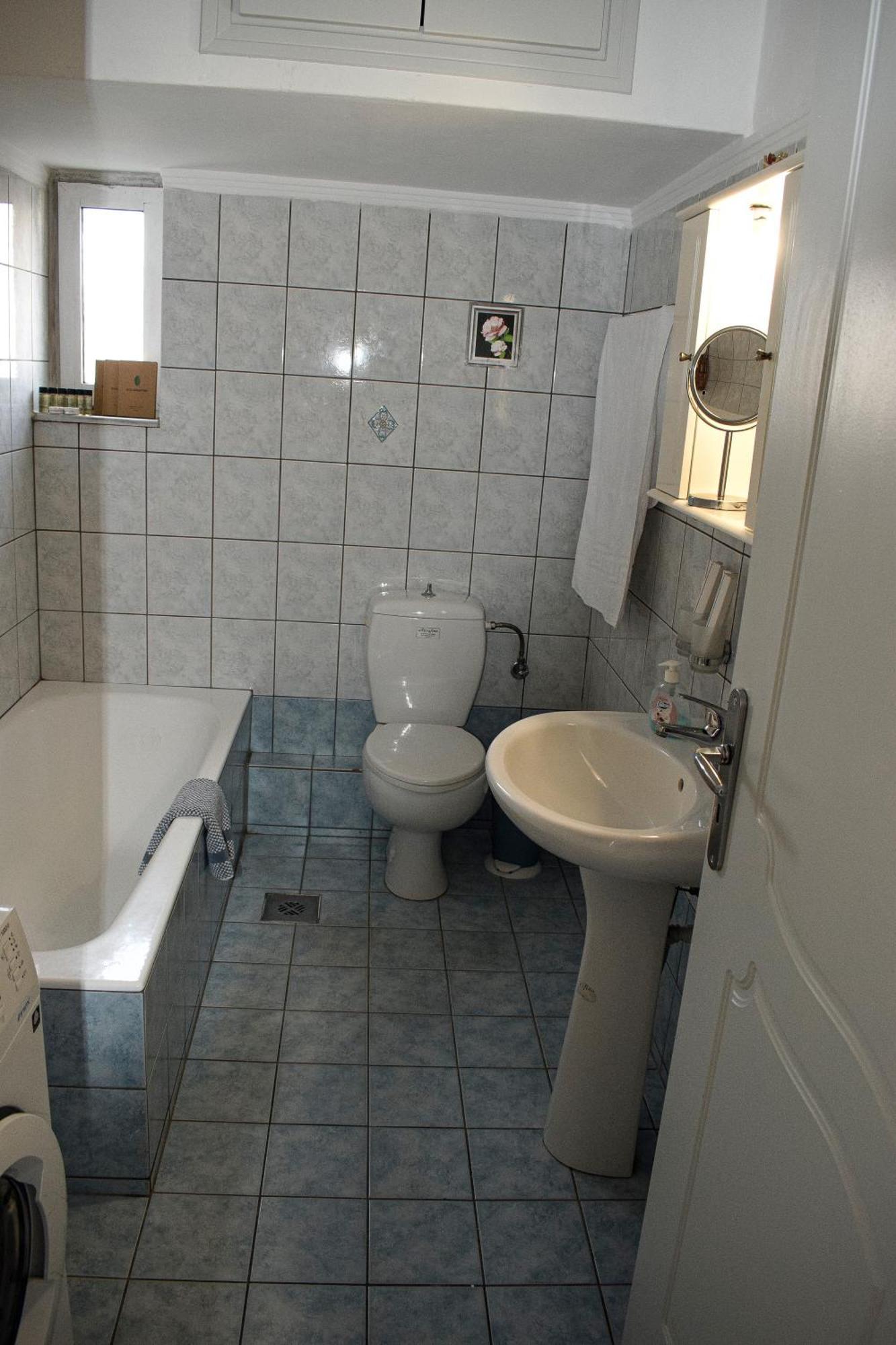 Eftichia Apartment Nea Chora ハニア エクステリア 写真