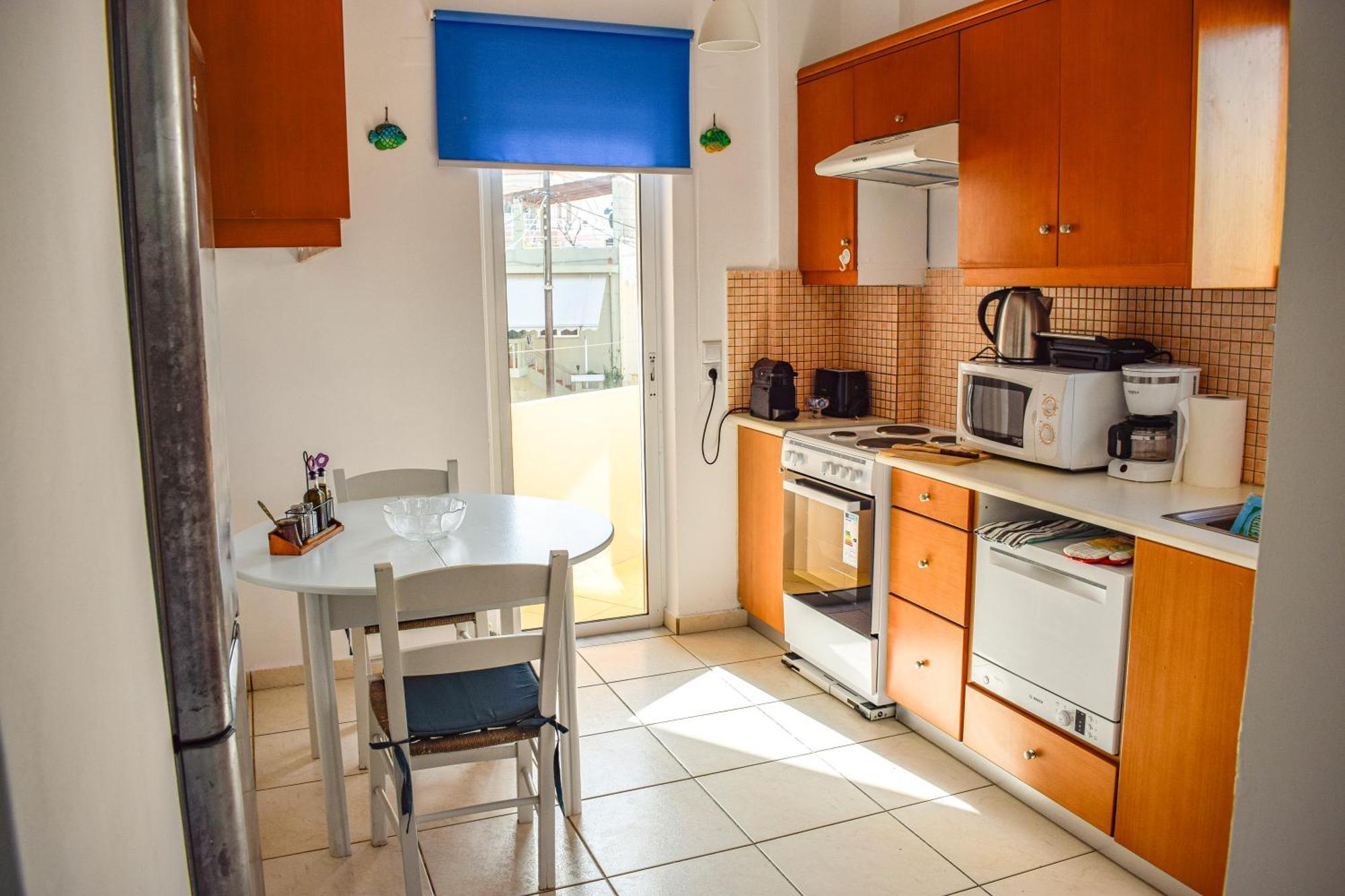Eftichia Apartment Nea Chora ハニア エクステリア 写真