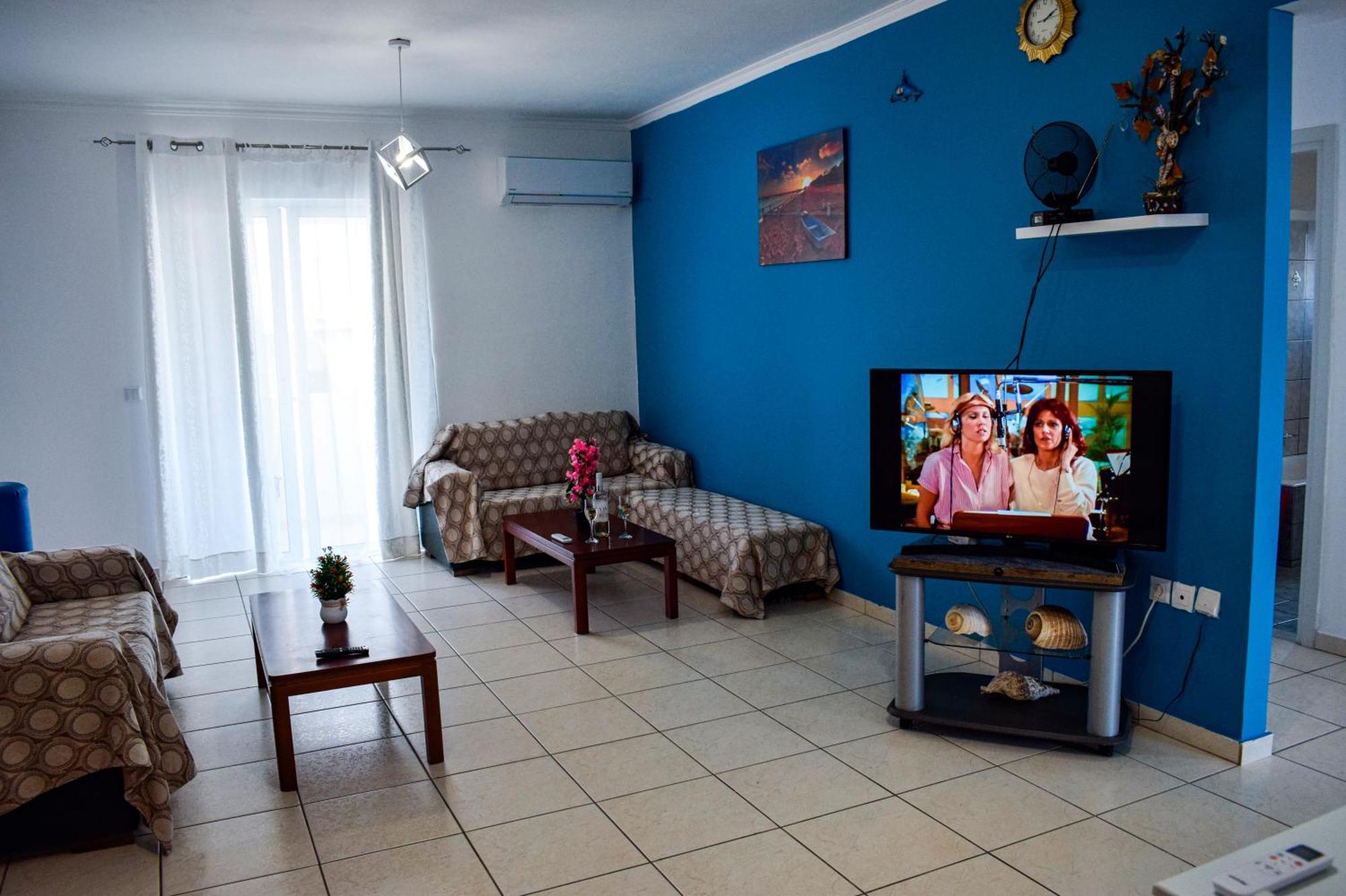 Eftichia Apartment Nea Chora ハニア エクステリア 写真
