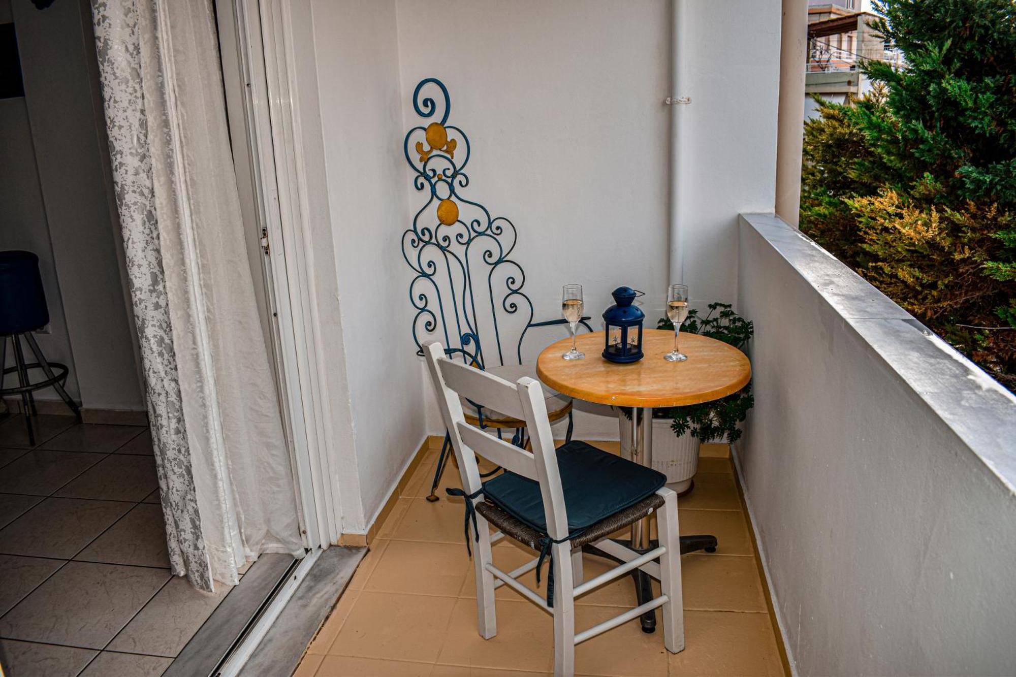 Eftichia Apartment Nea Chora ハニア エクステリア 写真