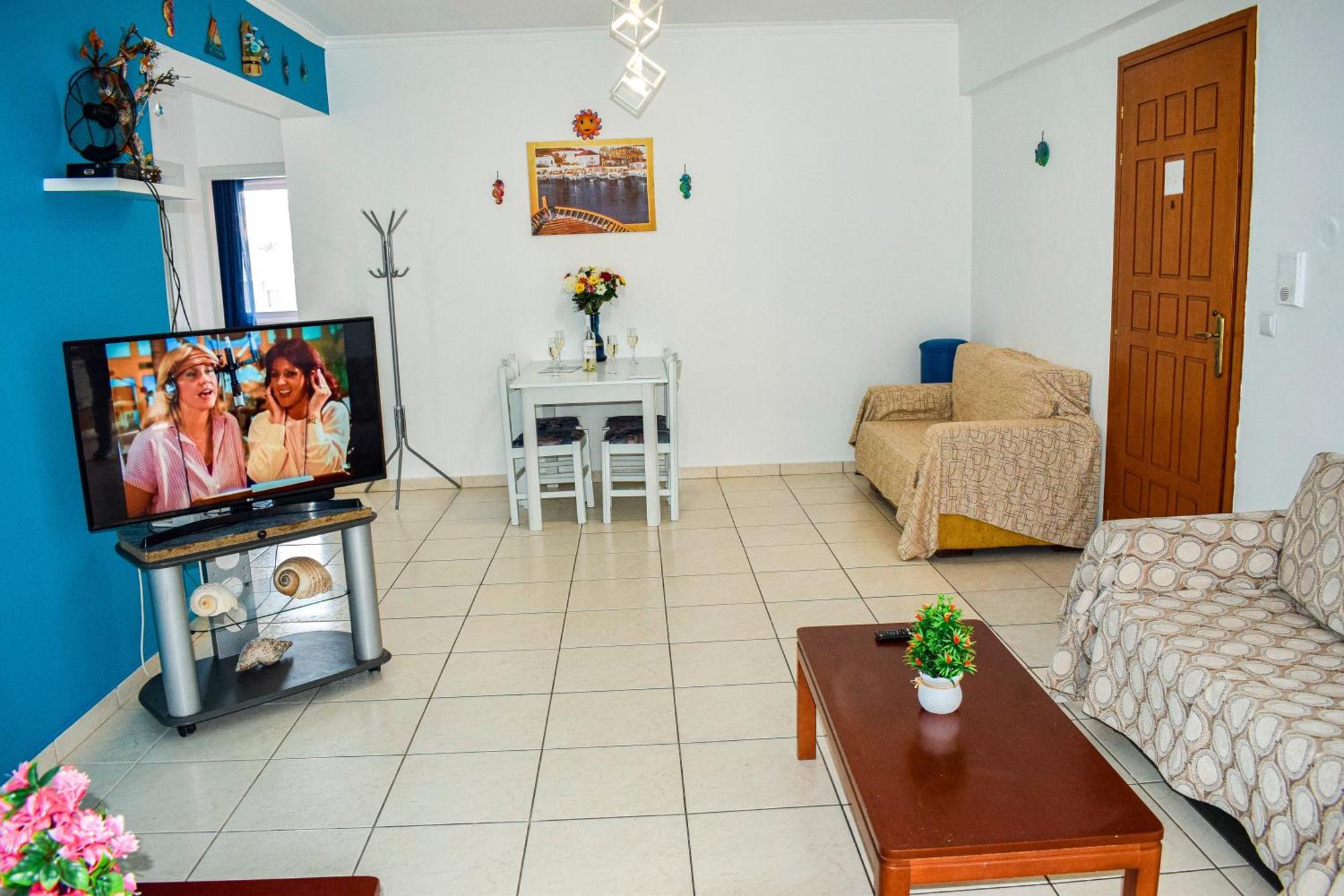 Eftichia Apartment Nea Chora ハニア エクステリア 写真
