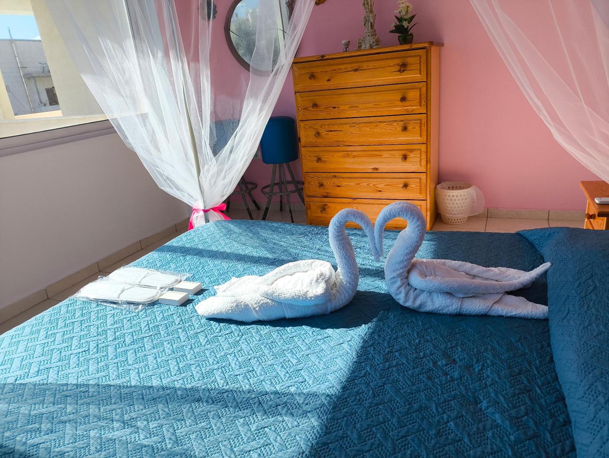 Eftichia Apartment Nea Chora ハニア エクステリア 写真