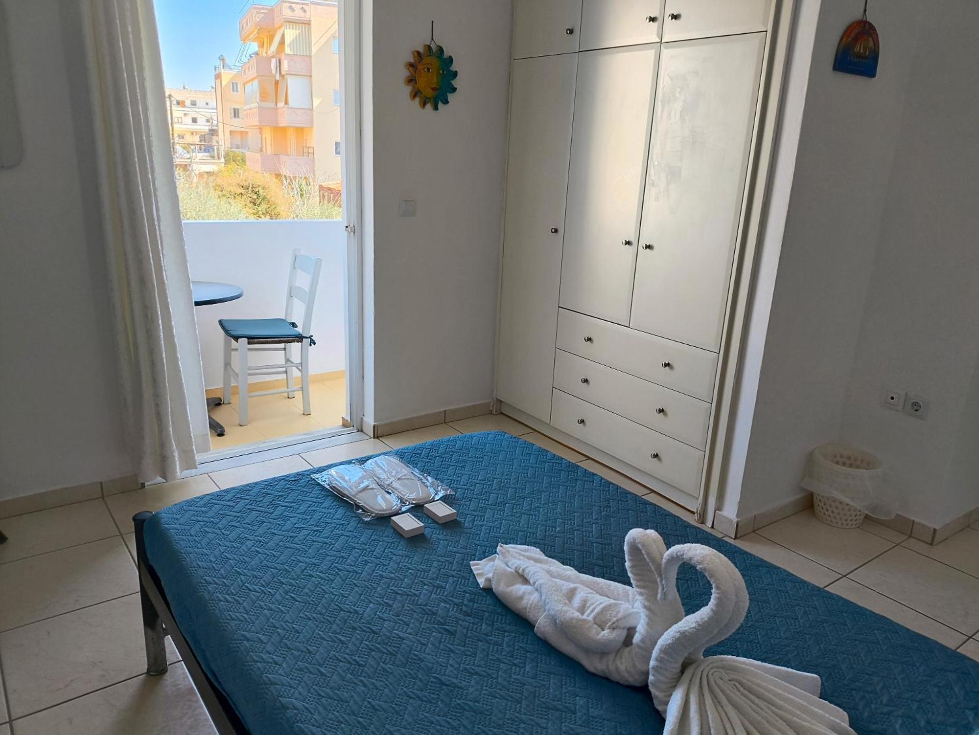 Eftichia Apartment Nea Chora ハニア エクステリア 写真