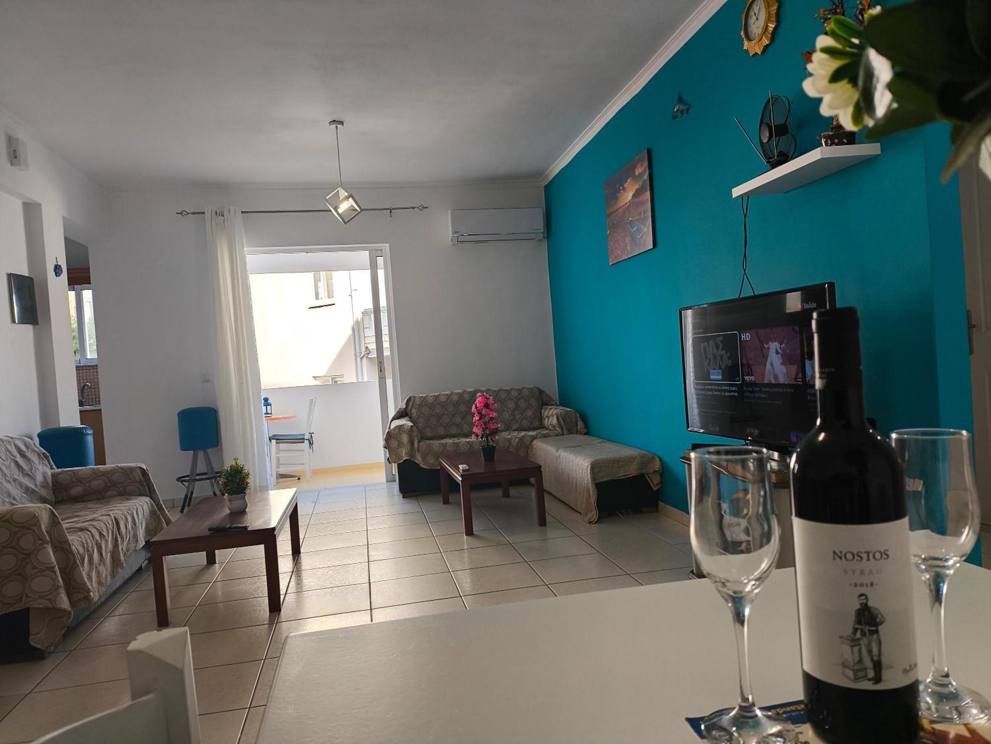 Eftichia Apartment Nea Chora ハニア エクステリア 写真